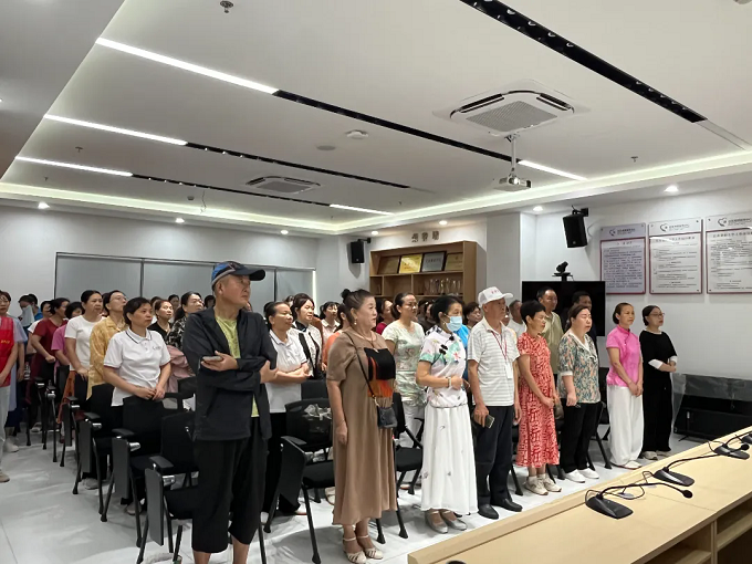 福城街道桔塘社区组织开展长青老年大学开班仪式.png