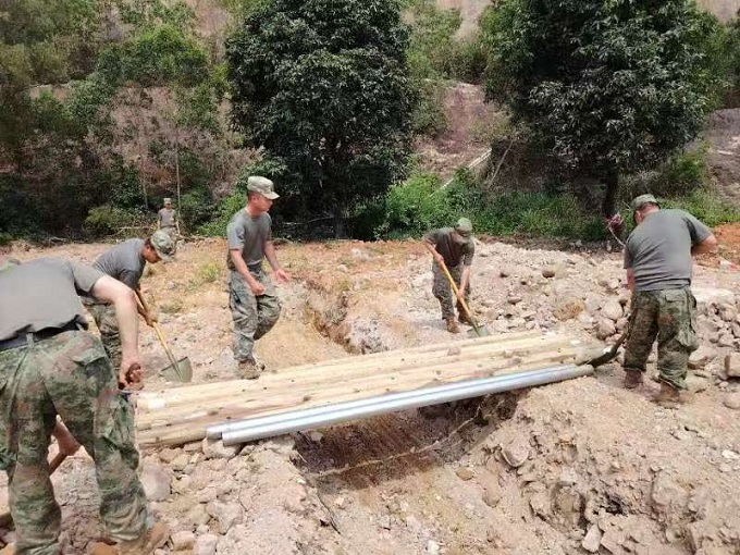 福城街道民兵教练员带训，民兵抢修抢建集训收官.jpg